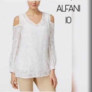 NWT Sheer Cold shoulder floral with cami 2pc set